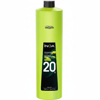 L’Oréal Professionnel INOA Oxydant Developer 6% 20 Vol 1000ml ammonia-free professional color developer for vibrant salon hair coloring results.