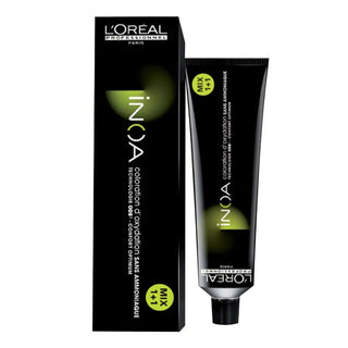 L’Oréal Professionnel INOA Permanent Hair Color 60g ammonia-free professional hair color with long-lasting shine and gray coverage.