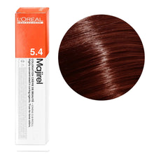 LOréal Professionnel Majirel 5.4 Light Copper Brown hair color with gray coverage