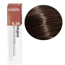 LOréal Professionnel Majirel 6.34 Dark Golden Copper Blonde hair color gray coverage