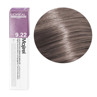LOréal Professionnel Majirel 9.22 Very Light Gold Iridescent Blonde hair color gray coverage
