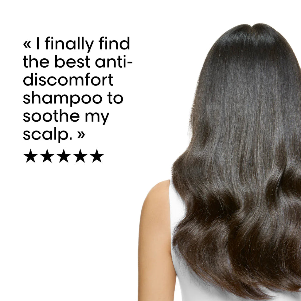 L’Oréal Professionnel Serie Expert Scalp Advanced Anti-Discomfort Shampoo 500ml for sensitive scalp care, hydration, and soothing professional cleansing.