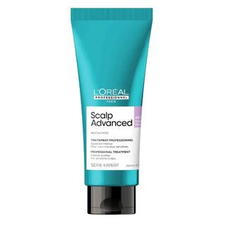 L’Oréal Professionnel Scalp Advanced Soothing Treatment 200ml for sensitive scalp comfort, hydration, and professional scalp care.