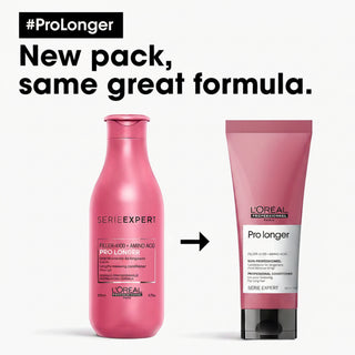 L’Oréal Professionnel Serie Expert Pro Longer Lengths Renewing Conditioner 200ml for long hair care, strengthening lengths, improving softness, and enhancing shine.