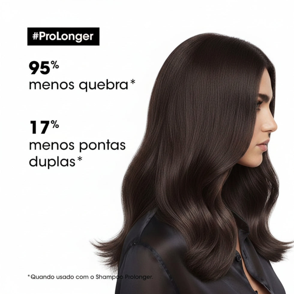 L’Oréal Professionnel Serie Expert Pro Longer Lengths Renewing Conditioner 750ml for long hair care, strengthening lengths, improving softness, and enhancing shine.