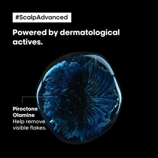 L’Oréal Professionnel Serie Expert Scalp Advanced Anti-Dandruff Dermo-Clarifier Shampoo 500ml for dandruff control, scalp purification, and professional scalp care.