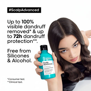 L’Oréal Professionnel Serie Expert Scalp Advanced Anti-Discomfort Shampoo 300ml for sensitive scalp care, hydration, and soothing comfort.