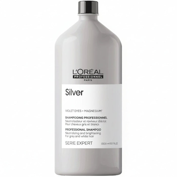 L’Oréal Professionnel Serie Expert Silver Shampoo 1500ml | Blonde & Grey Care
