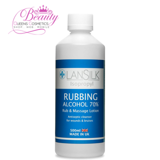 Lansilk Isopropyl Rubbing Alcohol 70% 500ml | First Aid Antiseptic & Household Cleaner