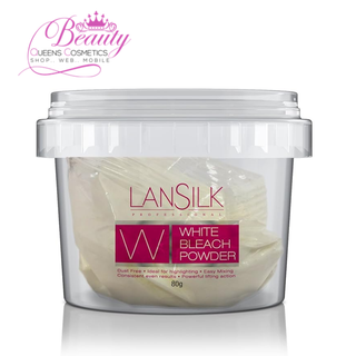 Lansilk White Bleach Powder | Professional Hair Lightening & Highlighting