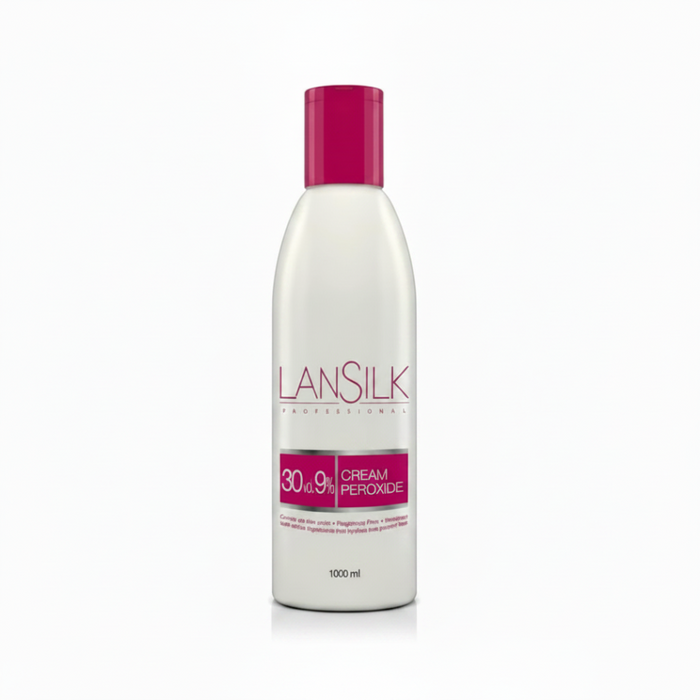 lansilk 30 vol 9 percent cream peroxide 1000ml hydrating hair developer for coloring and lightening