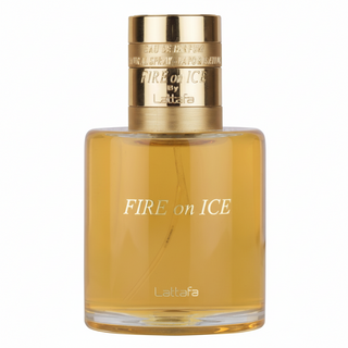 Lattafa Fire On Ice Eau de Parfum 120ml warm sweet woody long lasting unisex perfume
