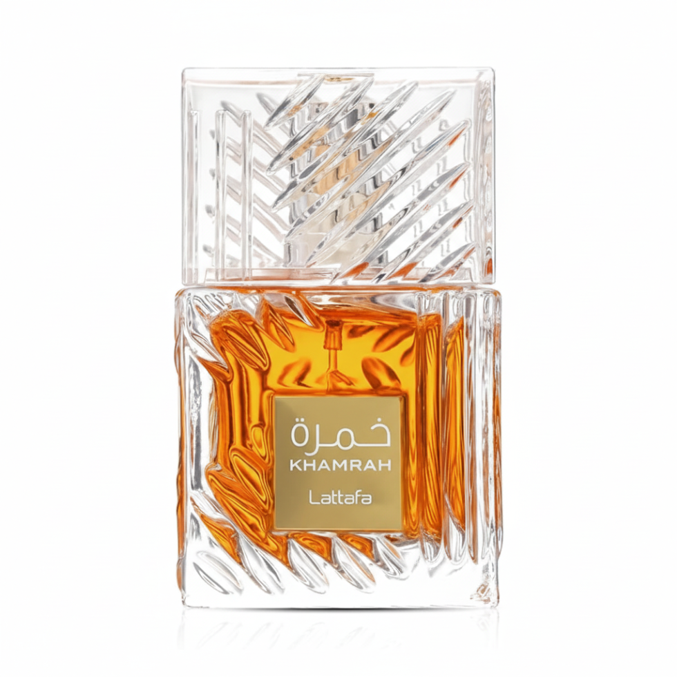 Lattafa Khamrah Eau de Parfum 100ml warm spicy vanilla amber long lasting unisex perfume
