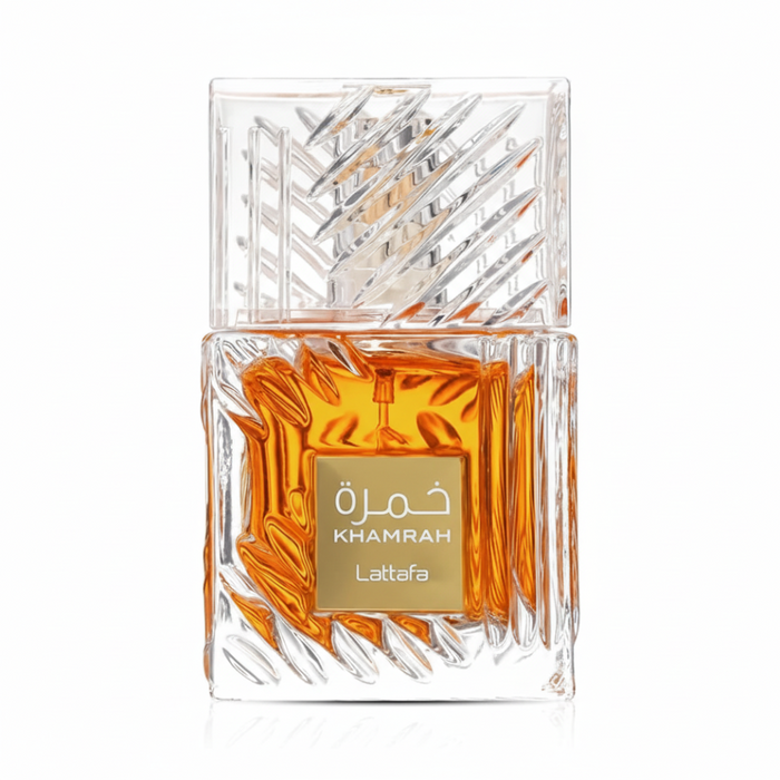 Lattafa Khamrah Eau de Parfum 100ml | Warm Spicy Vanilla & Amber Unisex Perfume