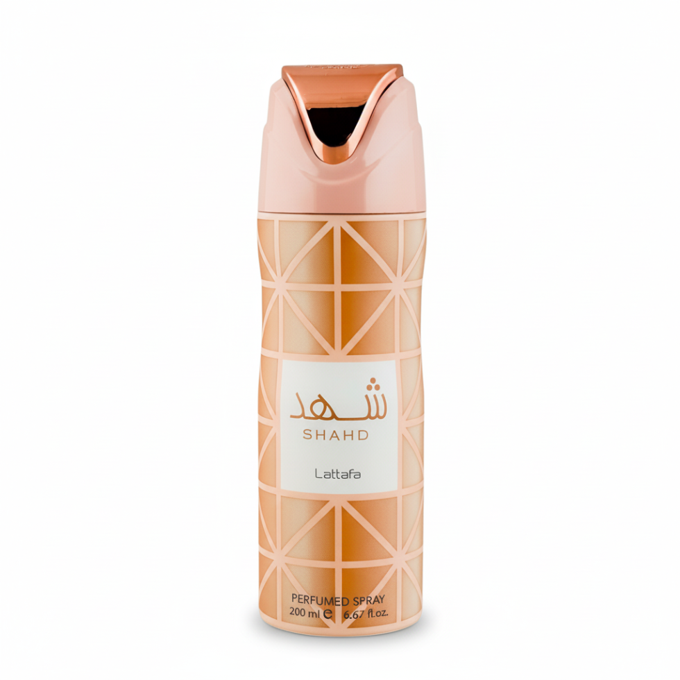 Lattafa Shahd deodorant body spray 200ml floral sweet vanilla musk perfume for women
