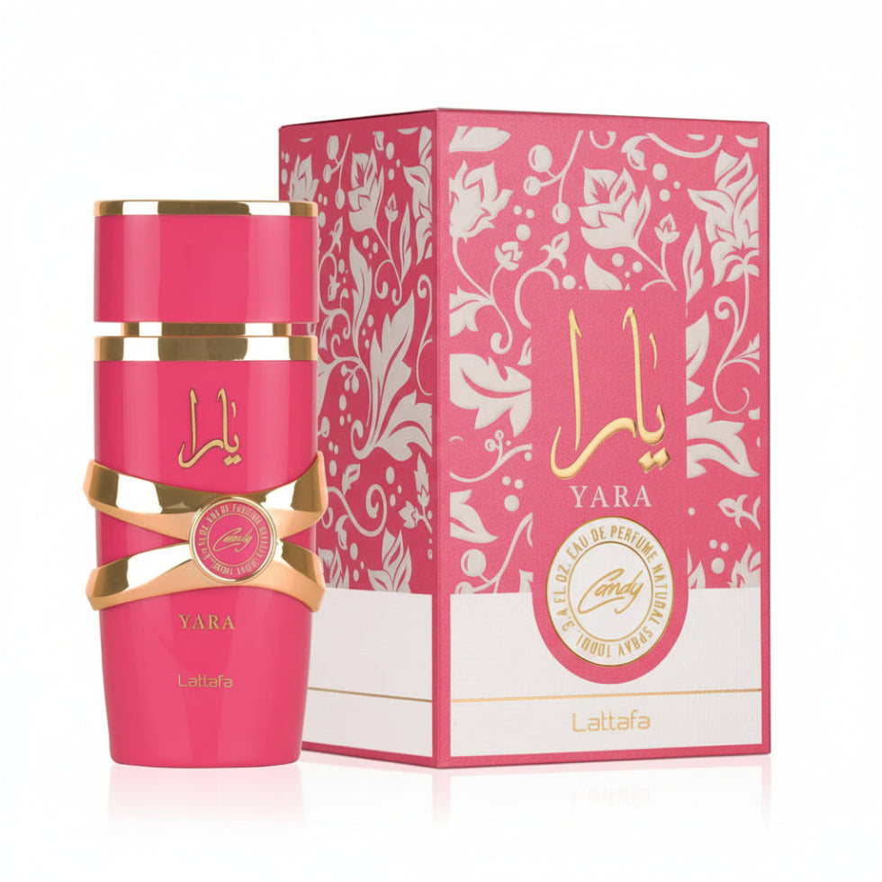 Lattafa Yara Candy Eau De Parfum 100ml sweet fruity floral candy vanilla long-lasting women’s fragrance
