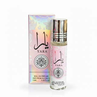 Lattafa Yara roll on perfume 10ml for women alcohol free long lasting fragrance
