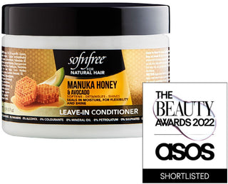 Sofn’free Leave-In Conditioner with Manuka Honey & Avocado 325ml | Hydrate & Detangle