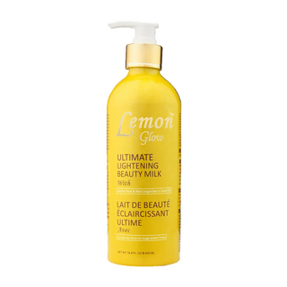 lemon glow lightening beauty milk 500ml brightening body lotion even tone hydration glow skin care milk