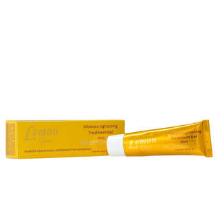 lemon glow lightening treatment gel 30g brightening spot care skin gel even tone glow face gel skincare