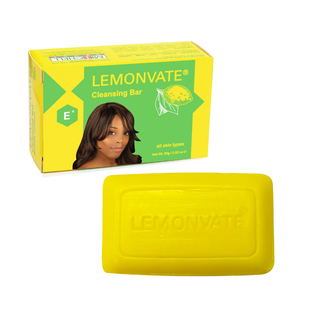 Lemonvate Cleansing Bar 80g | Brightening & Deep Cleansing Soap for Clear Skin