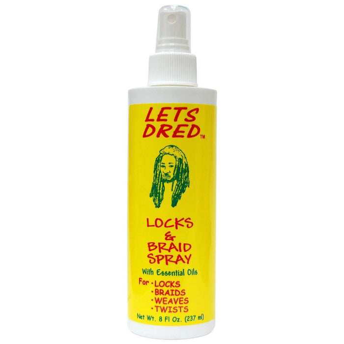 Let’s Dred Locks & Braid Spray 8oz | Moisturizing Loc & Braid Spray