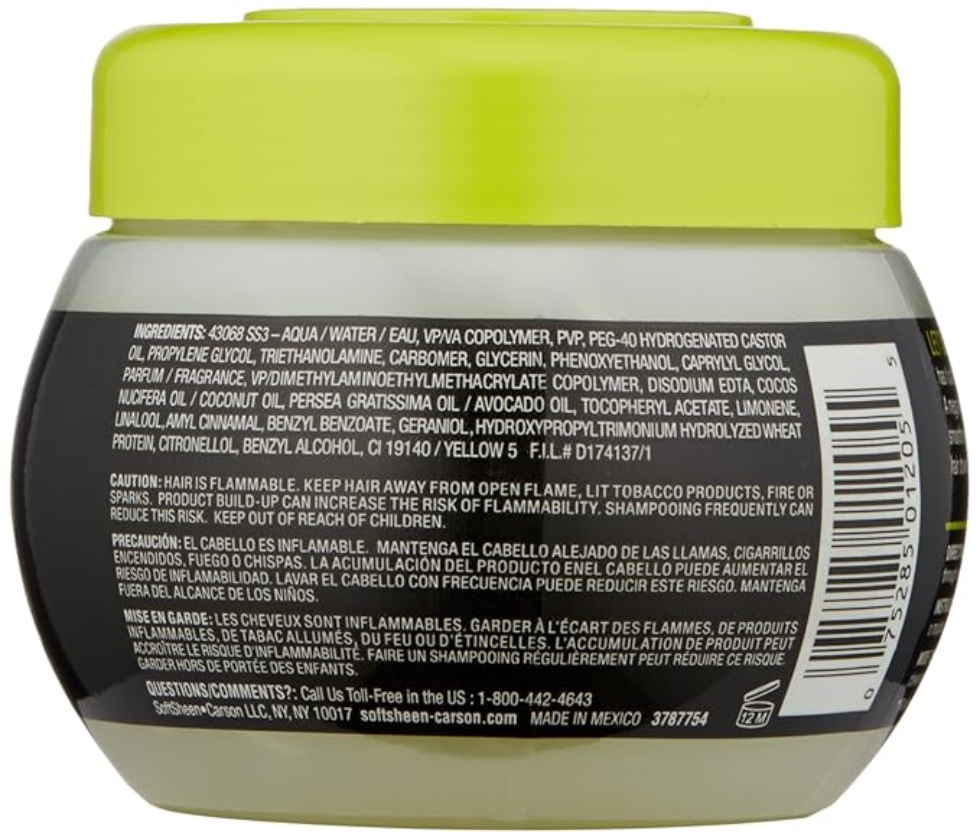 lets jam moisture and shine gel mega hold strong hold frizz control styling gel for sleek shiny hair
