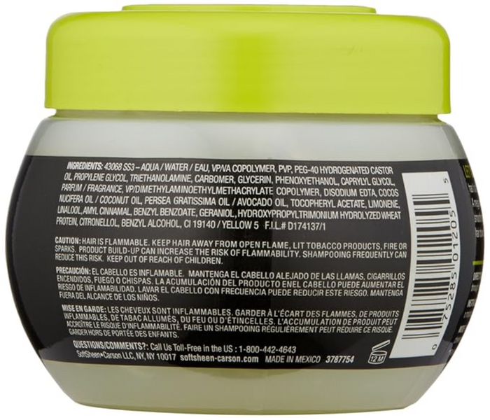 lets jam moisture and shine gel mega hold strong hold frizz control styling gel for sleek shiny hair