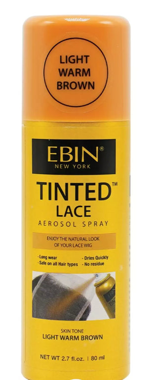 EBIN Tinted Lace Aerosol Spray - 80ml/2.7fl.oz