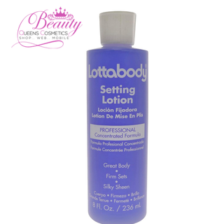 Lotta Body Setting Lotion Professional Concentrated Formula 8oz | Firm Hold & Shine