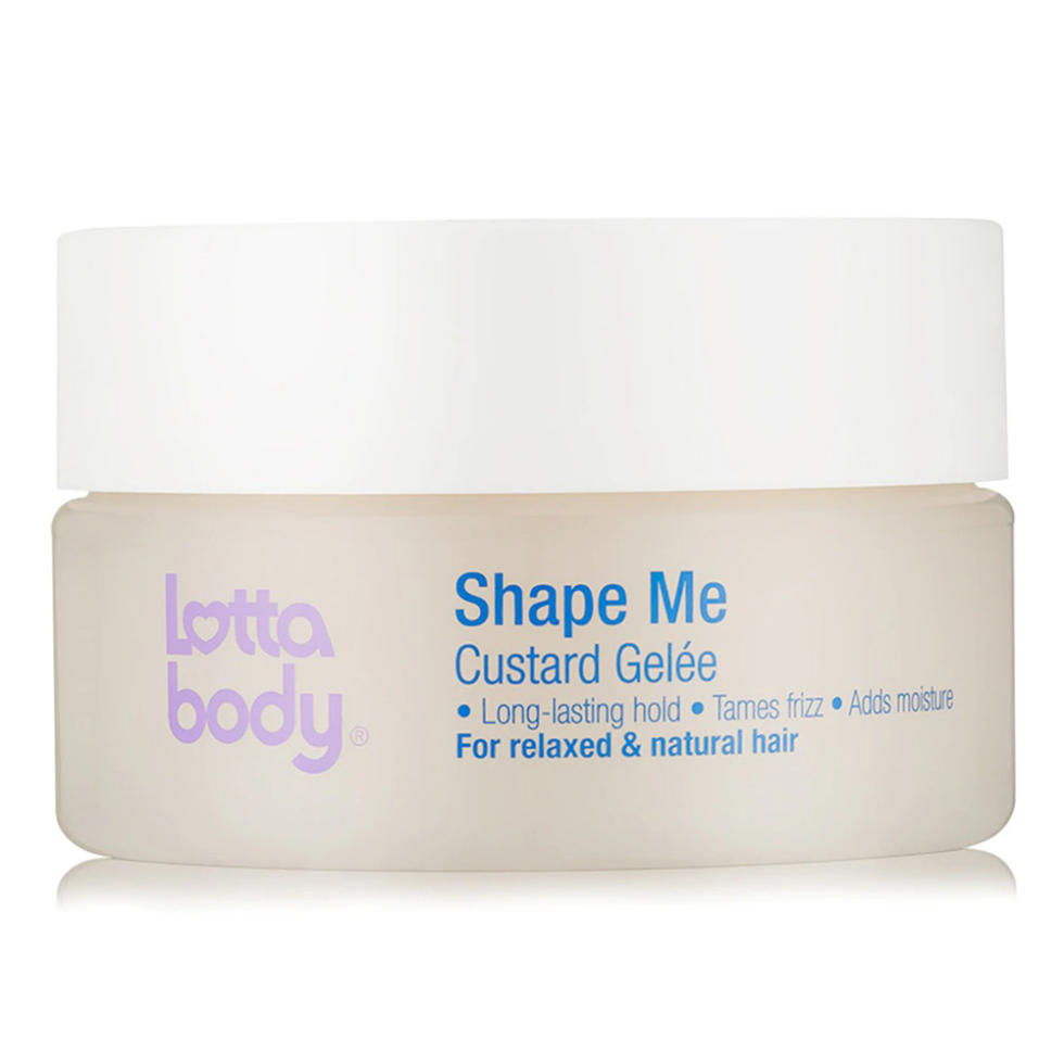 Lotta Body custard gelee coconut shea oils shape me curl gel moisture hold define curls styling 7oz