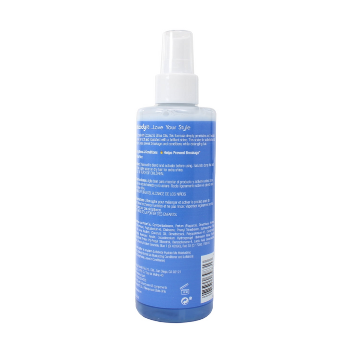 Lotta Body strengthening leave in conditioner coconut shea oils hydrate detangle hair care 8oz