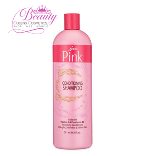 Luster’s Pink Conditioning Shampoo 591ml | Gentle Vitamin-Enriched Hair Cleanser
