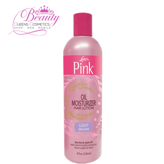 Luster’s Pink Light Oil Moisturizer Hair Lotion 8oz | Hydrate & Shine