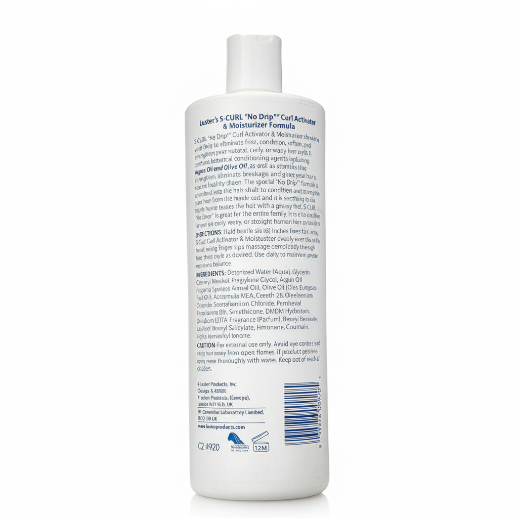 Luster's S Curl Activator Moisturizer | Define & Hydrate Curls (8oz–32oz)