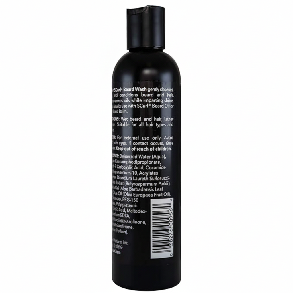 Lustre's S curl nettoyant pour barbe de toilettage fin 236 ml/8 oz