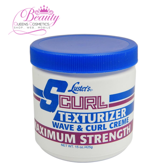 Lusters S Curl Texturizer Wave & Curl Creme Regular Strength 15oz | Define Waves & Curls