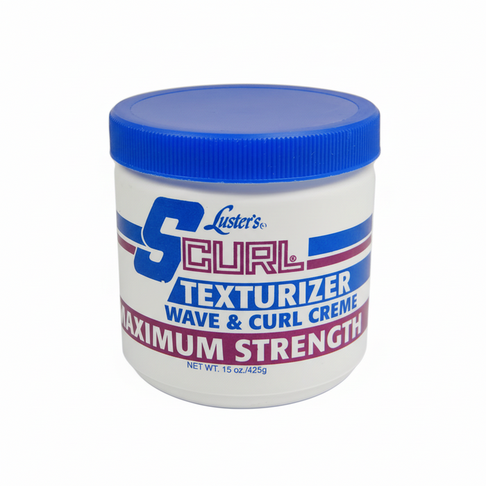 Luster’s S-Curl Texturizer Wave & Curl Creme 15oz | Maximum Strength Definition