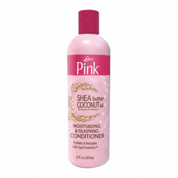 Luster’s Pink Conditioner | Shea Butter Coconut Oil Moisturize & Strengthen 355ml