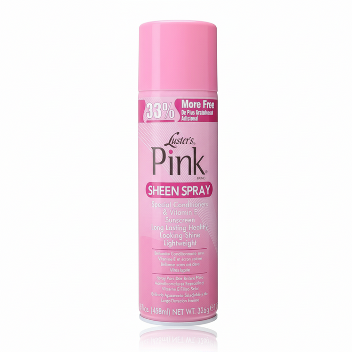 Luster’s Pink Sheen Spray | Shine, Moisture & Hair Protection 15.5oz