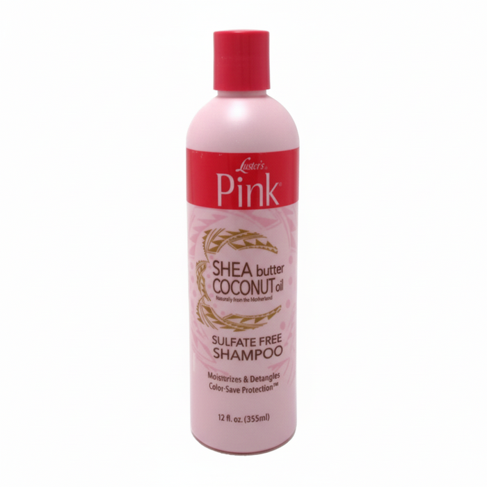 Luster’s Pink Sulfate-Free Shampoo | Shea Butter Coconut Oil Moisture Care 355ml