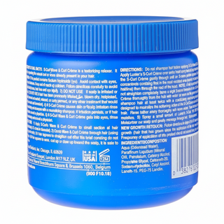 lusters scurl texturizer wave and curl creme 425g regular strength for waves curls and manageable textured hair