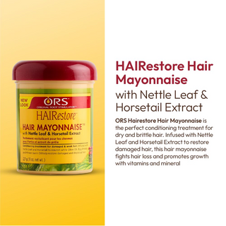 ORS Hair Mayonnaise Conditioning Treatment 227g | Restore, Strengthen & Moisturize Hair