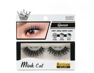 Ebin New York Mink Cat Queen Attitude 3D lash - Queen