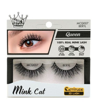 Ebin New York Mink Cat Queen Attitude 3D lash - Queen