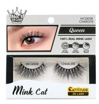 Ebin New York Mink Cat Queen Attitude 3D lash - Queen