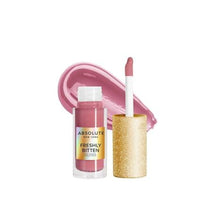 absolute new york freshly bitten lip gloss hydrating non sticky tinted glossy lips natural shine

