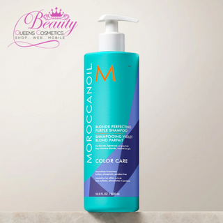 Moroccanoil Blonde Perfecting Purple Shampoo 500ml | Anti-Brass Shampoo