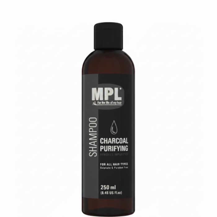 MPL Charcoal Purifying Shampoo 250ml | Detox & Purify All Hair Types