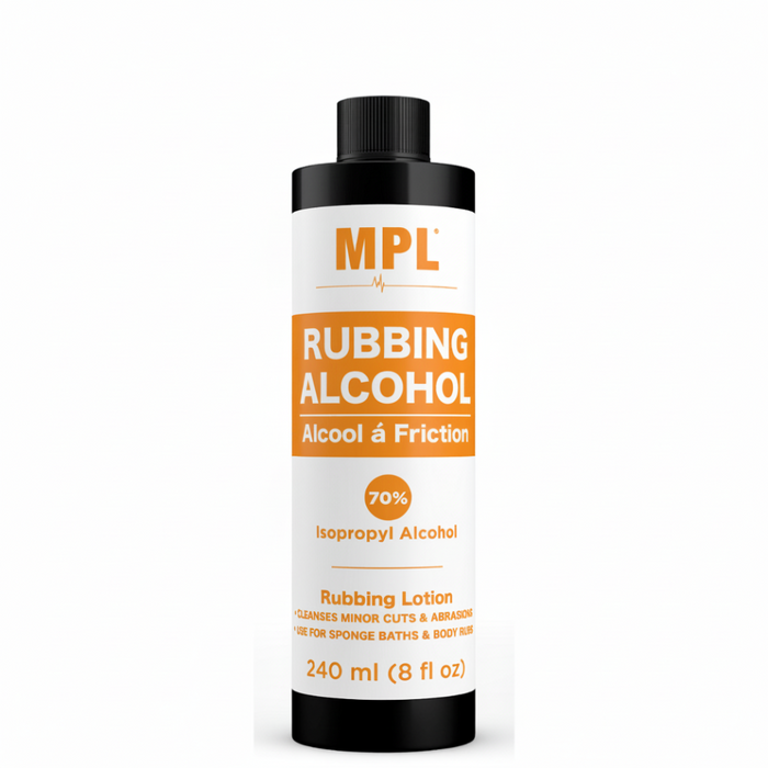 MPL Rubbing Alcohol 70% 240ml | Isopropyl Antiseptic Cooling Care Solution